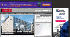 Desktop Screenshot of itreseller.ch