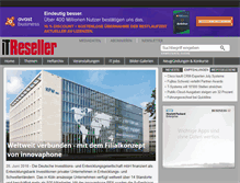 Tablet Screenshot of itreseller.ch